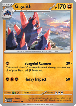 Pokemon White Flare Gigalith - 48