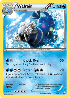 Pokemon Primal Clash Walrein - 48
