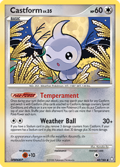Pokemon Legends Awakened Castform - 48