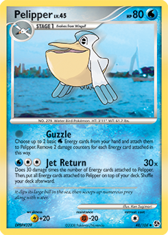 Pokemon Great Encounters Pelipper - 48