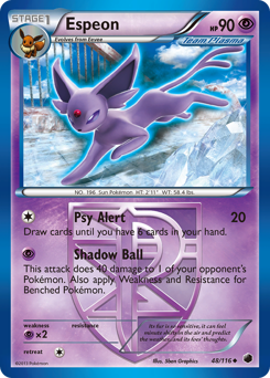 Pokemon Plasma Freeze Espeon - 48