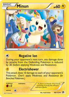 Pokemon Legendary Treasures Minun - 48