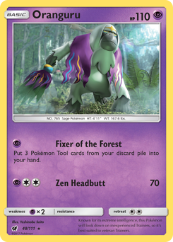 Pokemon Crimson Invasion Oranguru - 48