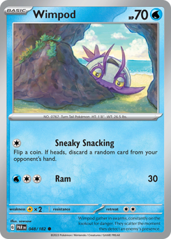 Pokemon Paradox Rift Wimpod - 48