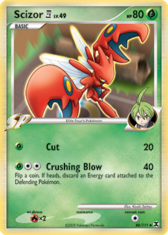 Pokemon Rising Rivals Scizor E4 - 48