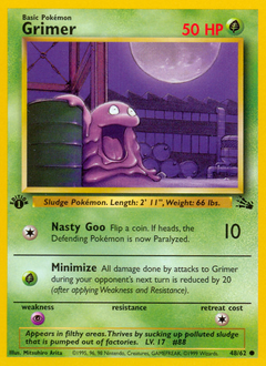 Pokemon Fossil Grimer - 48