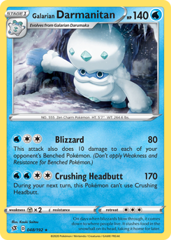 Pokemon Rebel Clash Galarian Darmanitan - 48