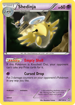 Pokemon Dragons Exalted Shedinja - 48