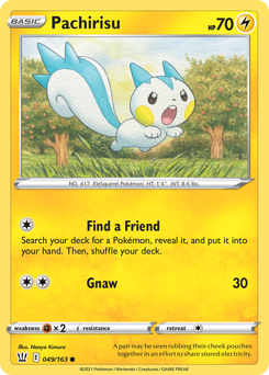 Pokemon Battle Styles Pachirisu - 49