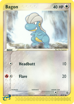 Pokemon Dragon Bagon - 49