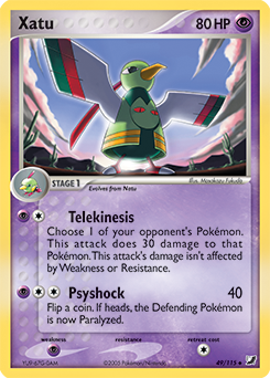 Pokemon Unseen Forces Xatu - 49