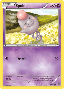 Pokemon XY Spoink - 49