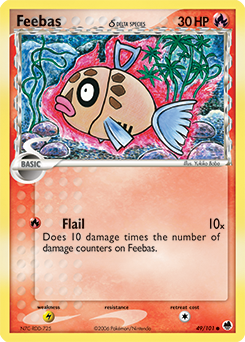 Pokemon Dragon Frontiers Feebas δ - 49