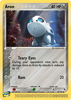 Pokemon Ruby & Sapphire Aron - 49
