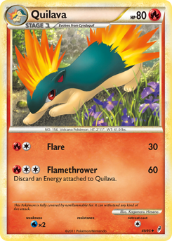 Pokemon Call of Legends Quilava - 49