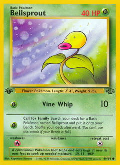 Pokemon Jungle Bellsprout - 49