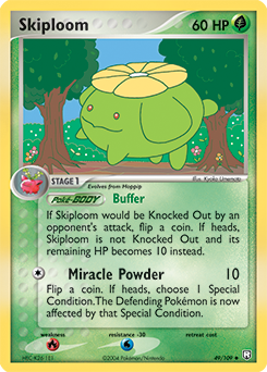 Pokemon Team Rocket Returns Skiploom - 49