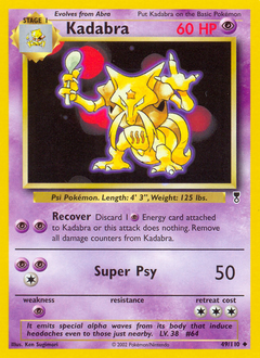 Pokemon Legendary Collection Kadabra - 49