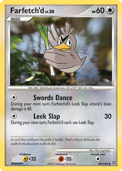 Pokemon Secret Wonders Farfetch'd - 49
