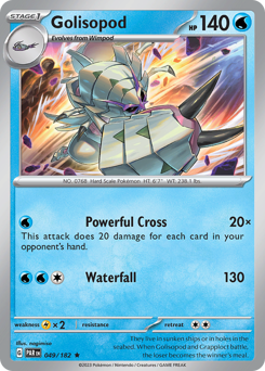 Pokemon Paradox Rift Golisopod - 49