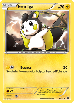 Pokemon Next Destinies Emolga - 49