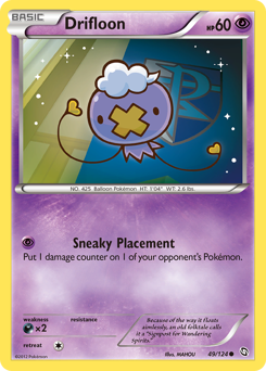 Pokemon Dragons Exalted Drifloon - 49