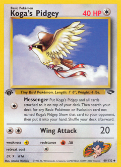 Pokemon Gym Challenge Koga's Pidgey - 49