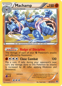 Pokemon Plasma Blast Machamp - 49