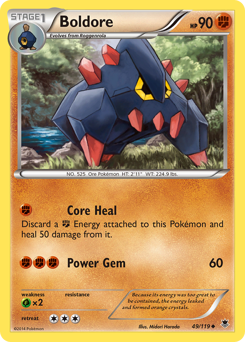 Pokemon Phantom Forces Boldore - 49