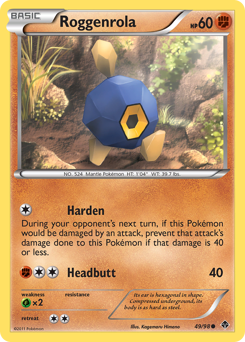 Pokemon Emerging Powers Roggenrola - 49