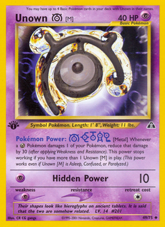 Pokemon Neo Discovery Unown [M] - 49