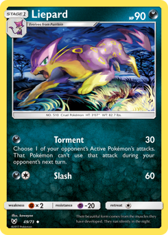 Pokemon Shining Legends Liepard - 49