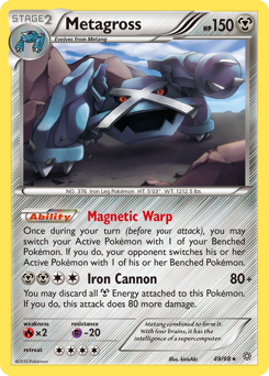 Pokemon Ancient Origins Metagross - 49