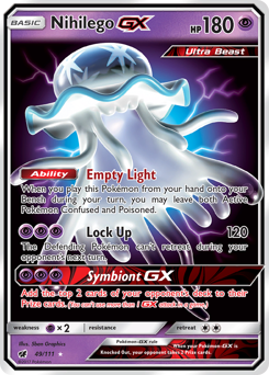 Pokemon Crimson Invasion Nihilego-GX - 49