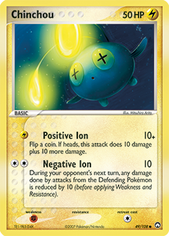 Pokemon Power Keepers Chinchou - 49