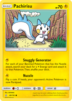 Pokemon Ultra Prism Pachirisu - 49