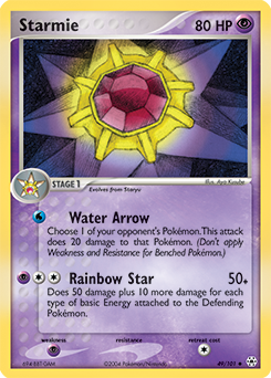 Pokemon Hidden Legends Starmie - 49
