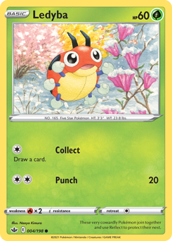 Pokemon Chilling Reign Ledyba - 4
