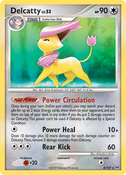 Pokemon Platinum Delcatty - 4