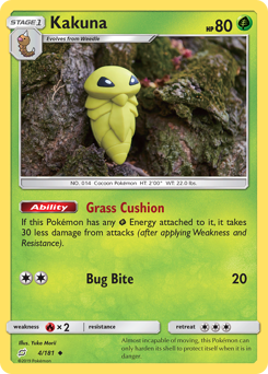Pokemon Team Up Kakuna - 4