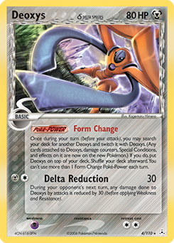 Pokemon Holon Phantoms Deoxys δ - 4