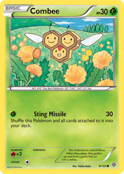 Pokemon Plasma Storm Combee - 4