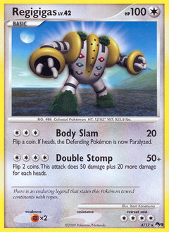 Pokemon POP Series 9 Regigigas - 4