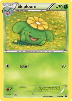 Pokemon Steam Siege Skiploom - 4