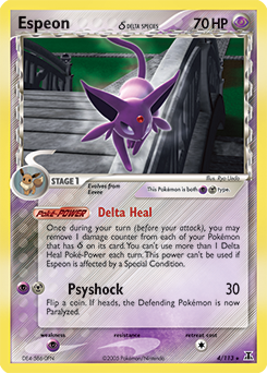 Pokemon Delta Species Espeon δ - 4