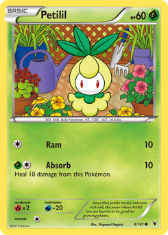 Pokemon Noble Victories Petilil - 4