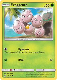 Pokemon Crimson Invasion Exeggcute - 4