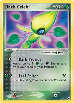 Pokemon Hidden Legends Dark Celebi - 4