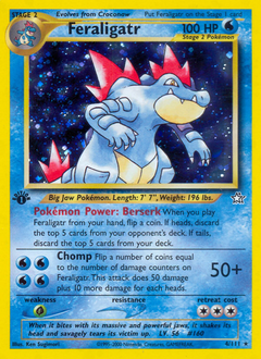 Pokemon Neo Genesis Feraligatr - 4