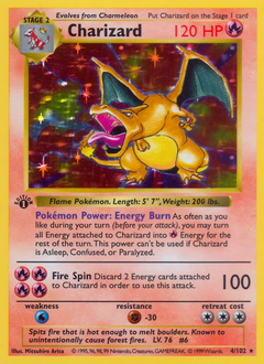 Pokemon Base Charizard - 4